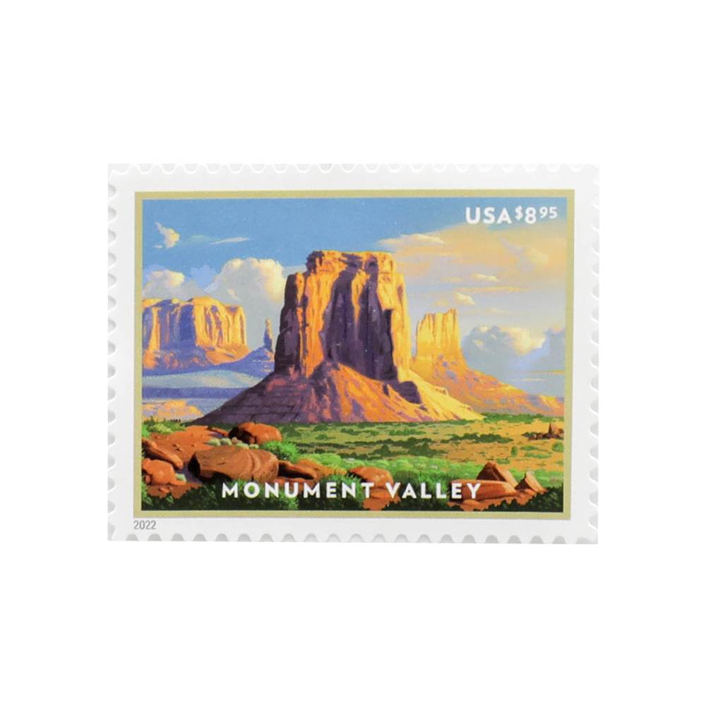 2022 US STAMPS Monument Valley Priority Mail ¡§C American Landmarks Series