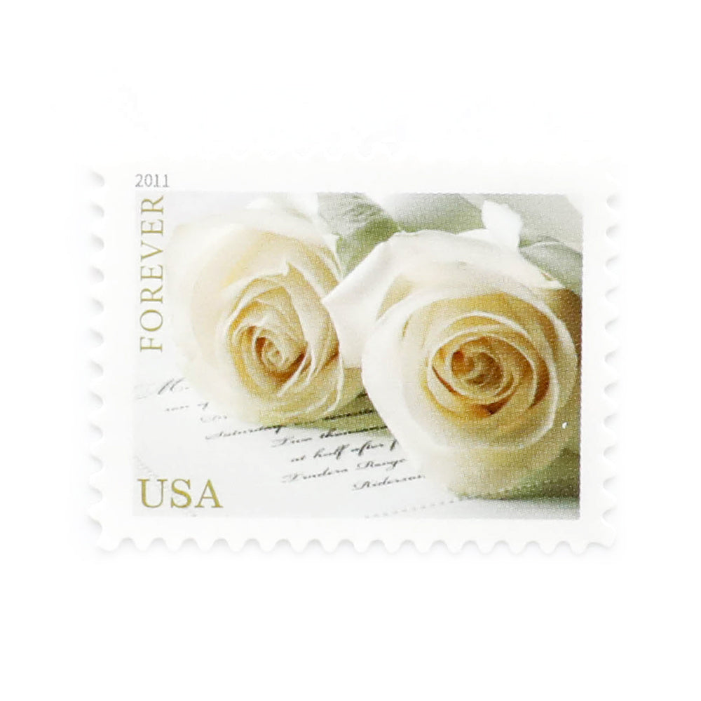 2011 US First-Class Forever Stamp - Wedding Roses