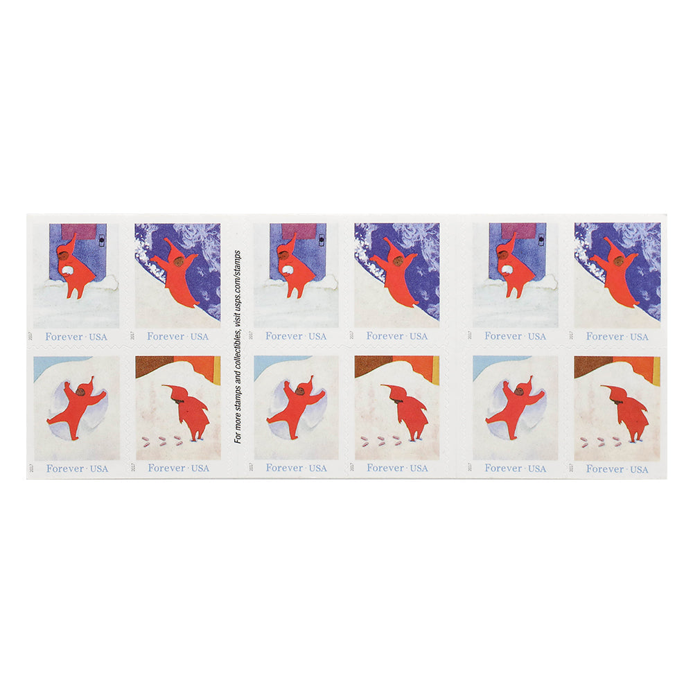 2017 US Snowy Day Forever Postage Stamps