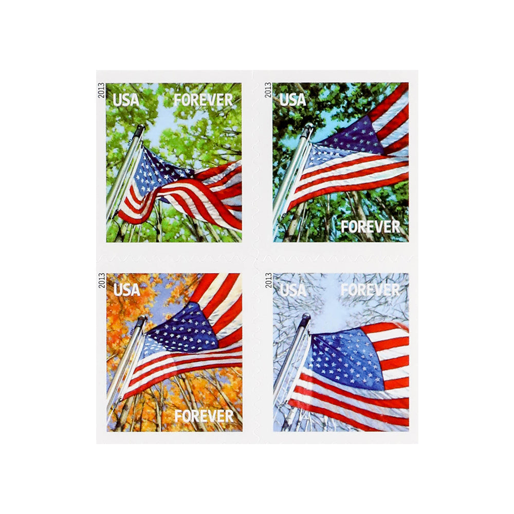 2013 US Flag for All Seasons First-Class Forever Stamp