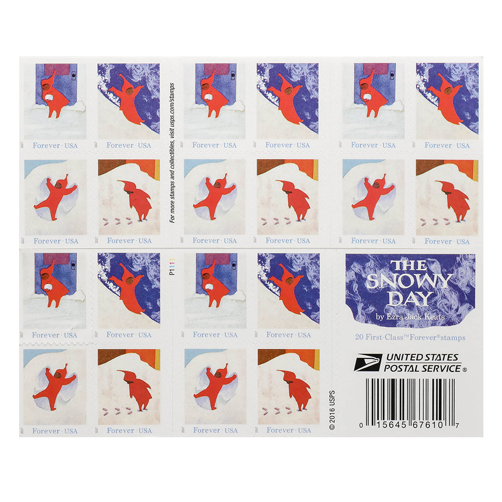 2017 US Snowy Day Forever Postage Stamps