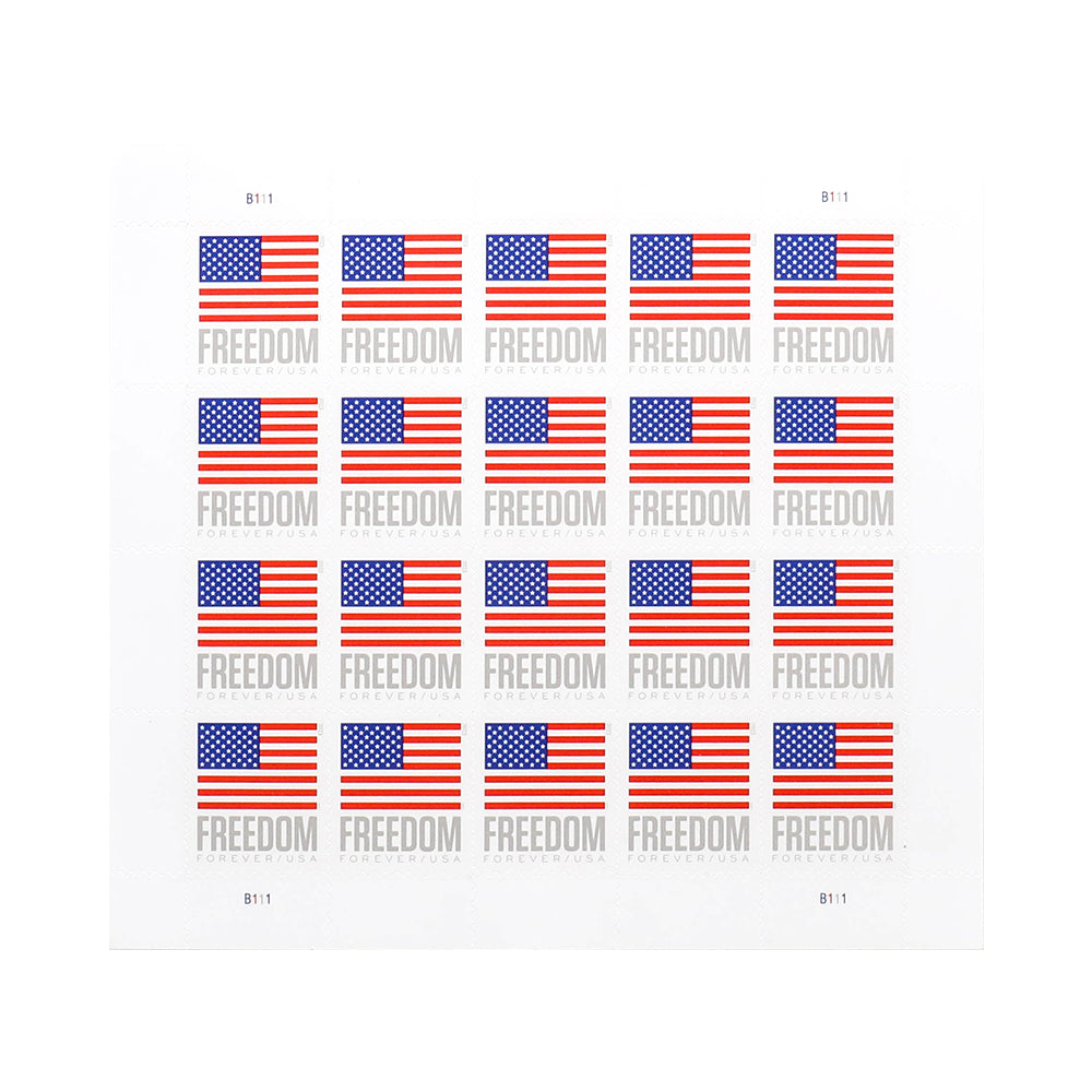 2023 US Flag Forever Stamps Sheet