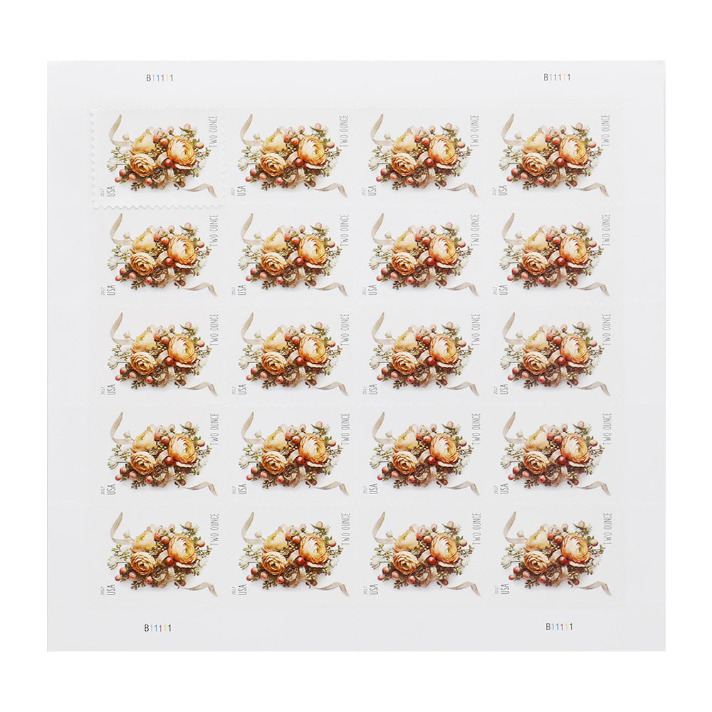 2017 US Two-Ounce Forever Stamp - Wedding Series: Celebration Corsage