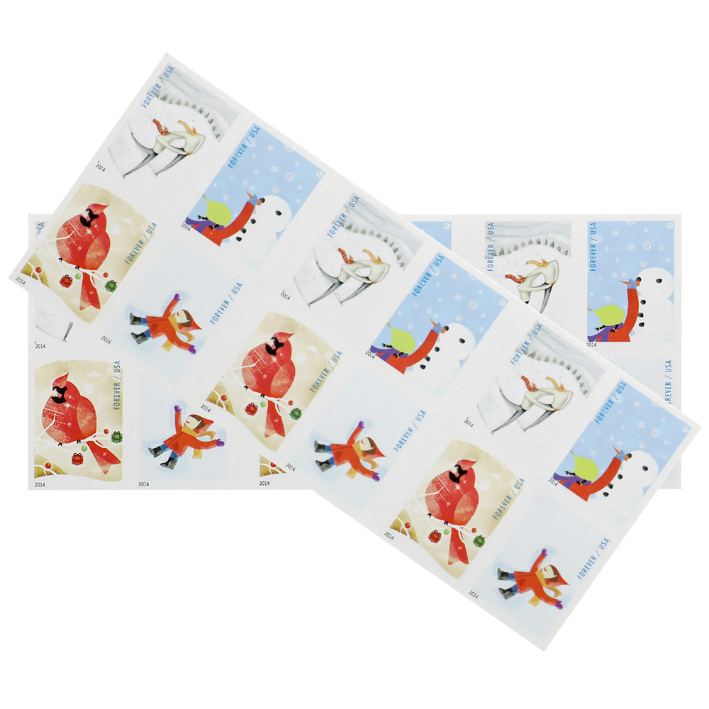 2014 Winter Fun Forever First Class Postage Stamps