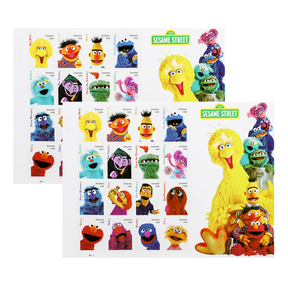 2019 First-Class Forever Stamp - Sesame Street: Cookie Monster