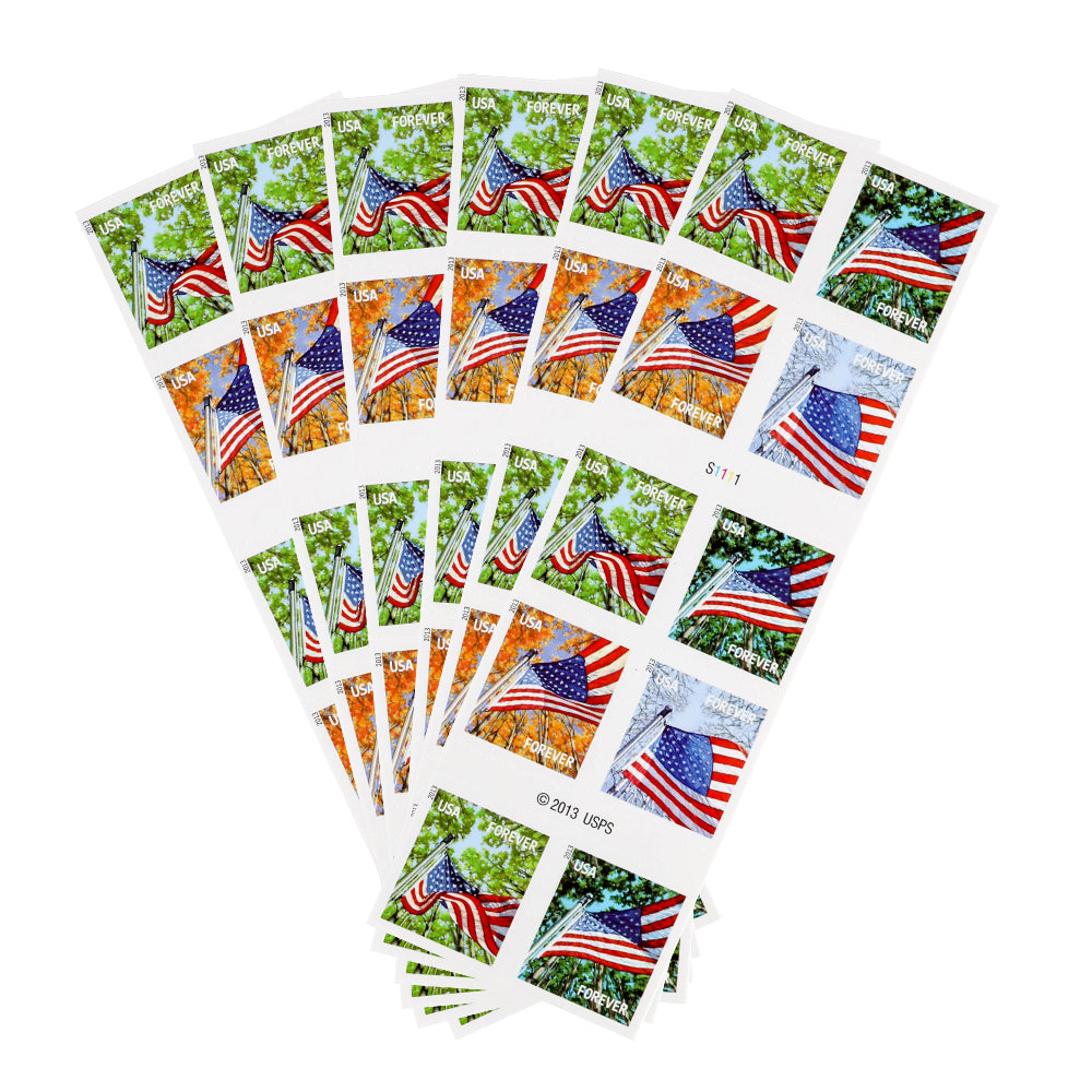 2013 US Flag for All Seasons First-Class Forever Stamp