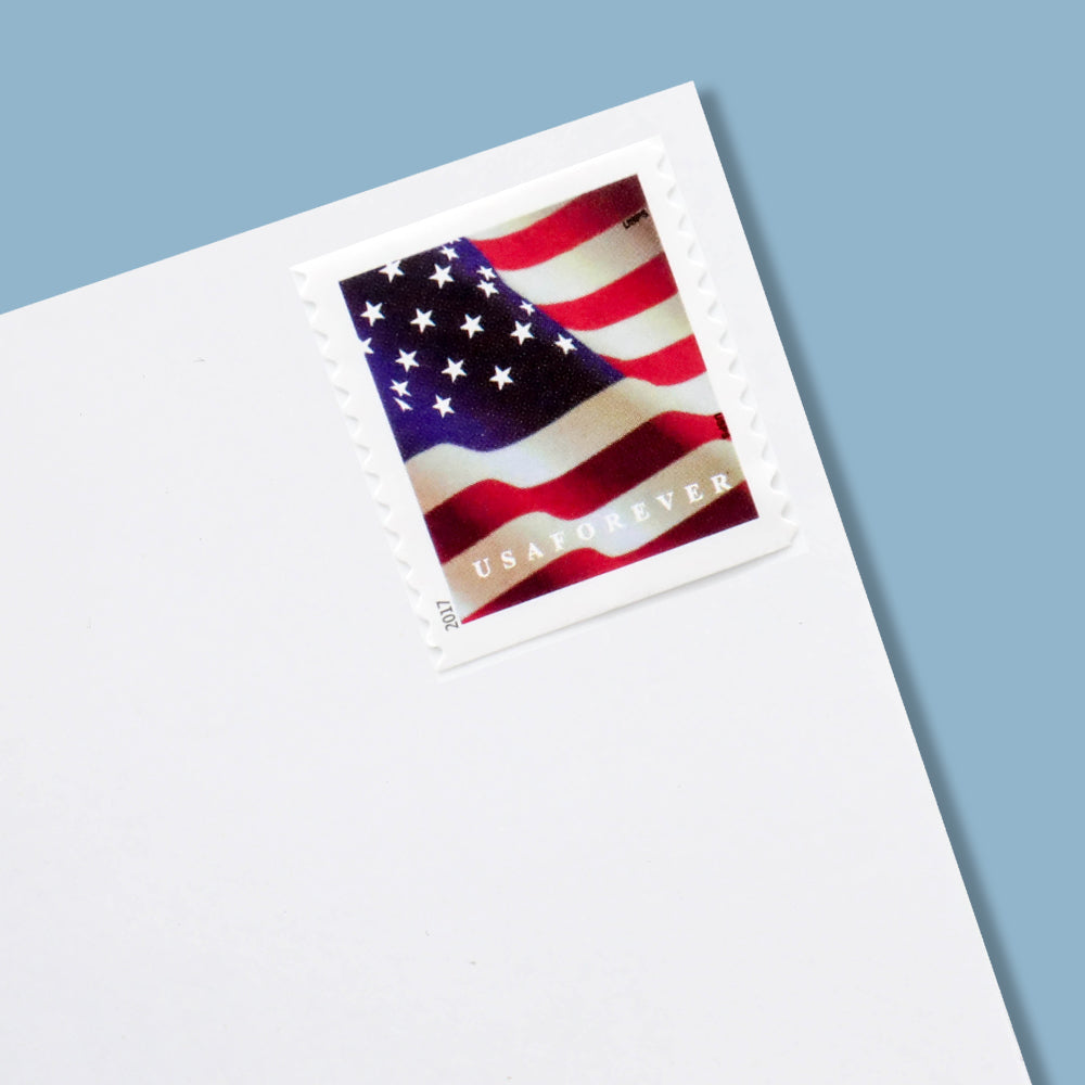 Booklet 2017 US Flag Forever First-Class Rate Stamps